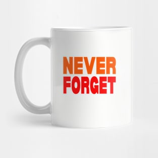 Never forget Mug